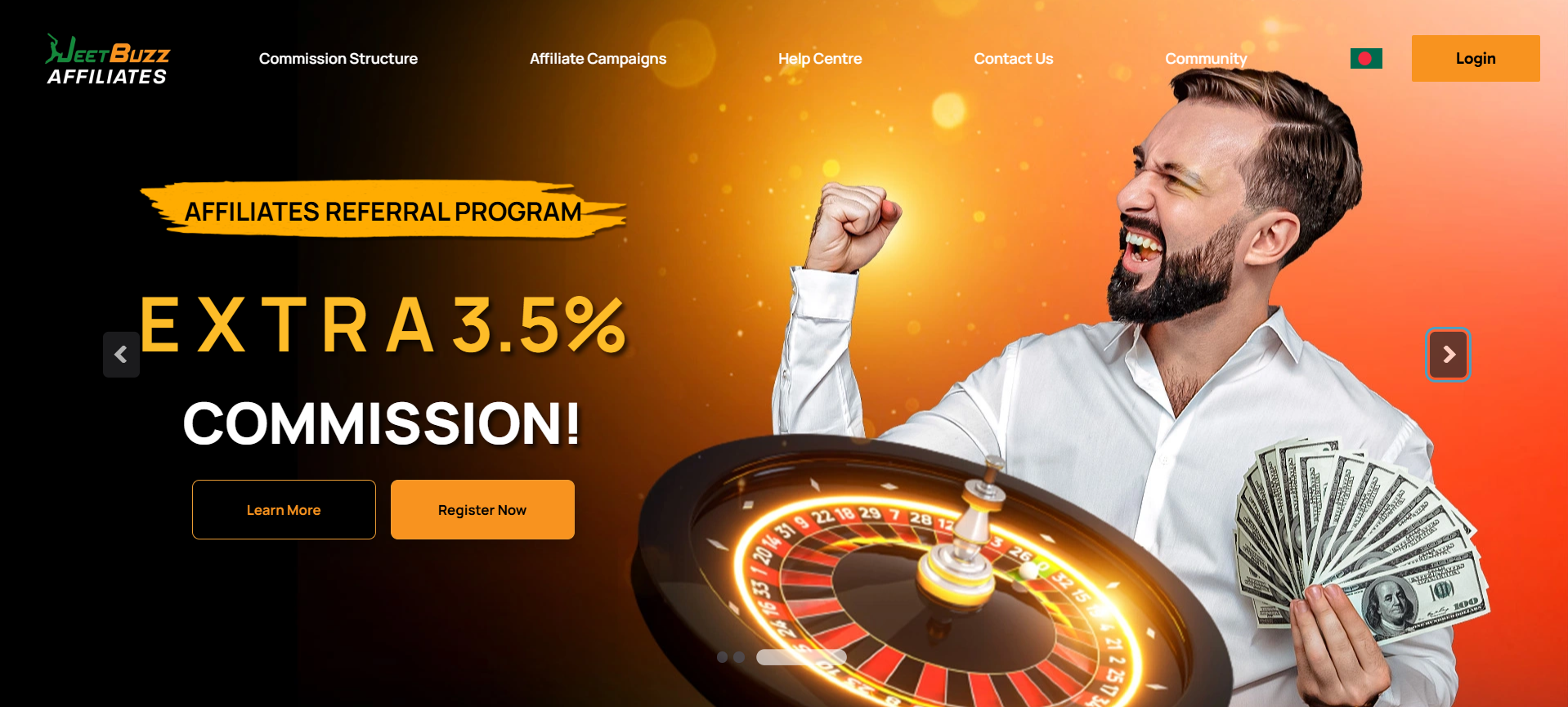 Affiliate network powered by BetVisa Bangladesh